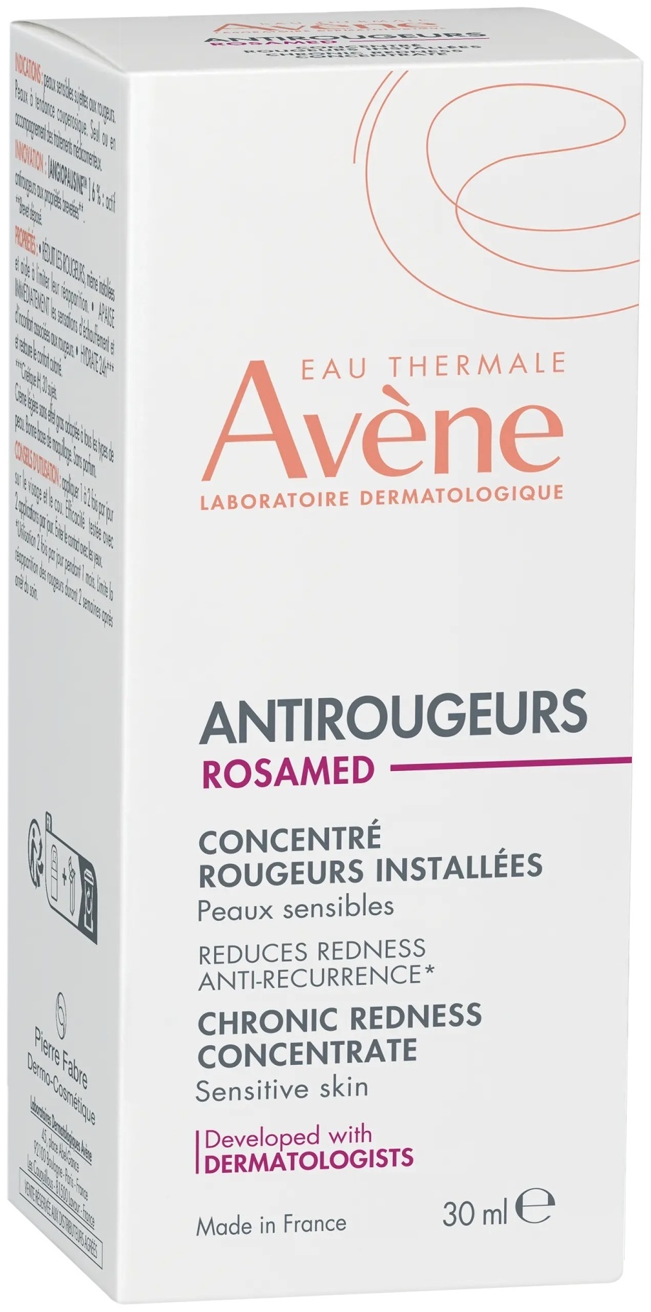 Avène Antirougeurs Rosamed Концентрат для кожи, склонной к покраснениям 30 мл