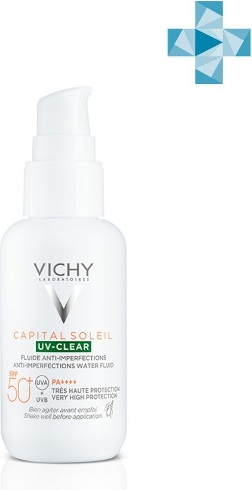 Vichy VICHI дневной флюид Capital Soleil UV Clear для лица 40 мл