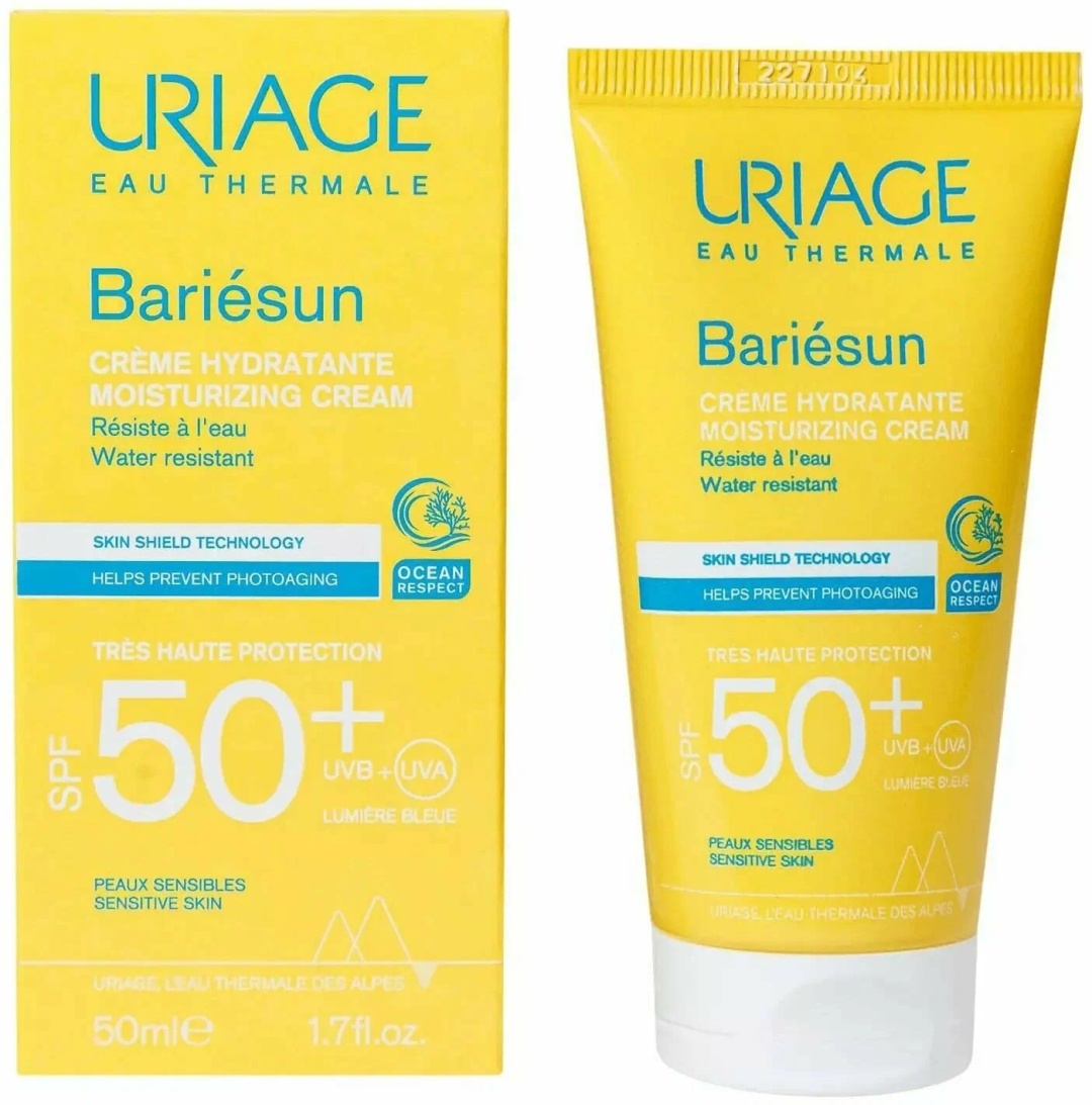 Uriage Барьесан SPF50 Крем для лица и тела без аромата 50мл(1383)
