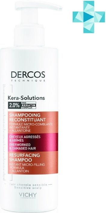 Vichy Шампунь DERCOS KERA-SOLUTIONS с комплексом Про-Кератин 250 мл