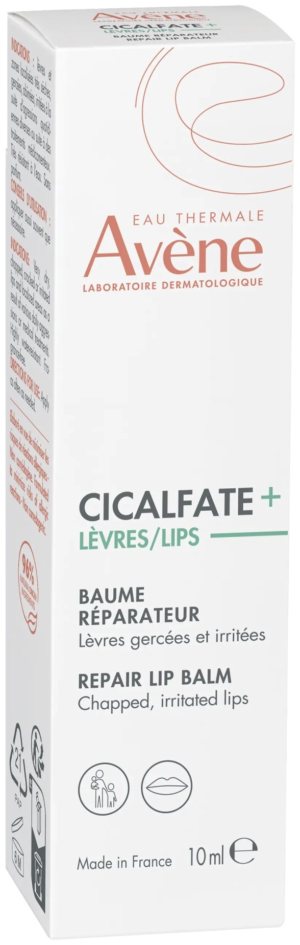 Avène Cicalfate+ Бальзам для губ 10 мл НОВИНКА 2024