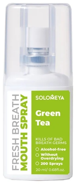 Solomeya спрей освежающий зелёный чай