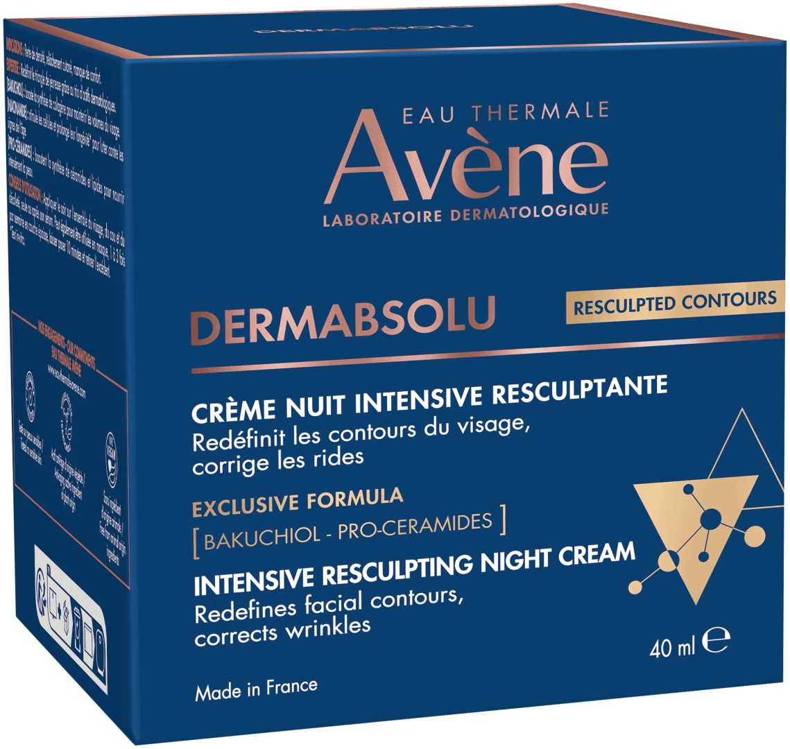 Avène крем DermAbsolu интенсивный скульптурирующий ночной для лица 40 мл