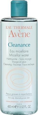 Avène мицеллярная вода для лица и глаз Cleanance 400 мл