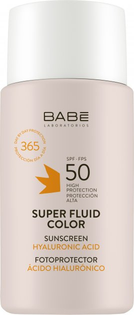 BABE Laboratorios флюид Super Fluid Color SPF50 для лица 50 мл