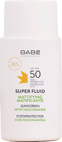 BABE Laboratorios флюид Super Fluid Mattifying SPF50 для лица 50 мл