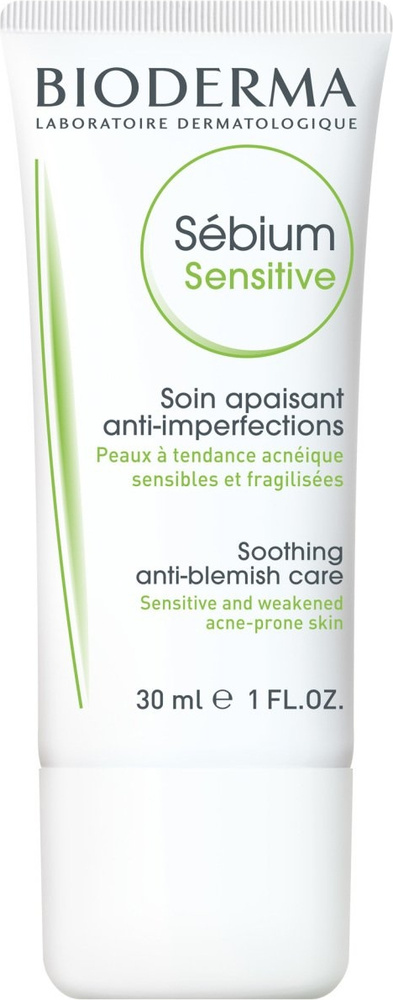 Bioderma SEBIUM Sensitive Soothing Anti-Blemish Care крем  для лица 30 мл