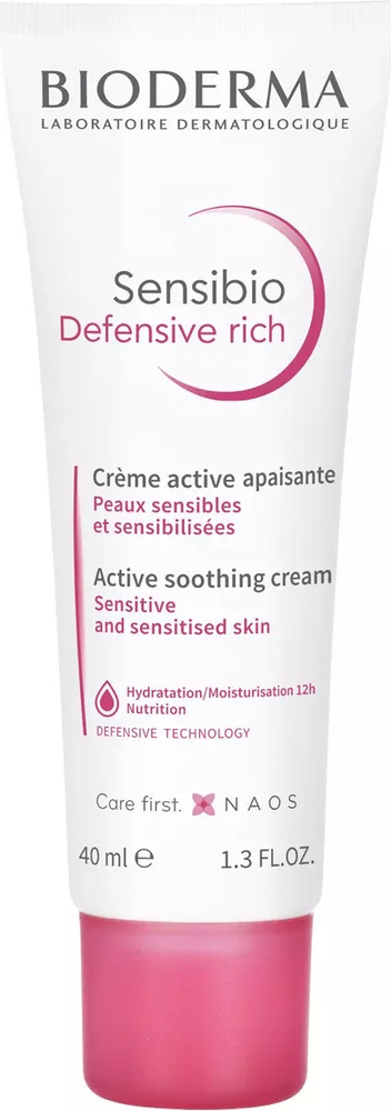 Bioderma SENSIBIO Defensive Rich крем для лица 40 мл