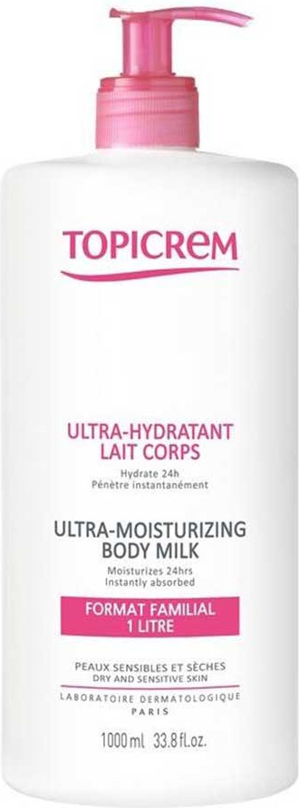 Topicrem Ultra Moisturizing Body Milk молочко для тела 1000 мл