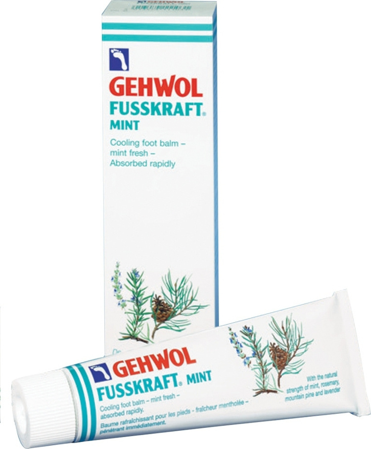 Gehwol крем для ног Fusskraft Mint 75 мл