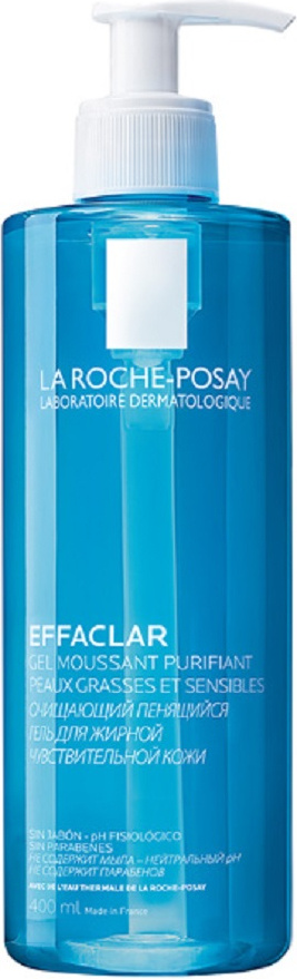 La Roche-Posay EFFACLAR Очищающий пенящийся гель для жирной кожи склонной к акне 400 мл