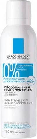 La Roche-Posay Deodorant 48H дезодорант унисекс 150 мл