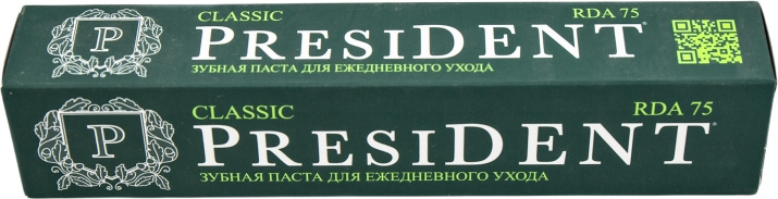 PRESIDENT зубная паста Classic 75 мл