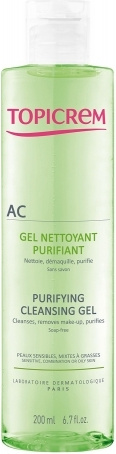 Topicrem AC Nettoyant Purifiant гель 200 мл