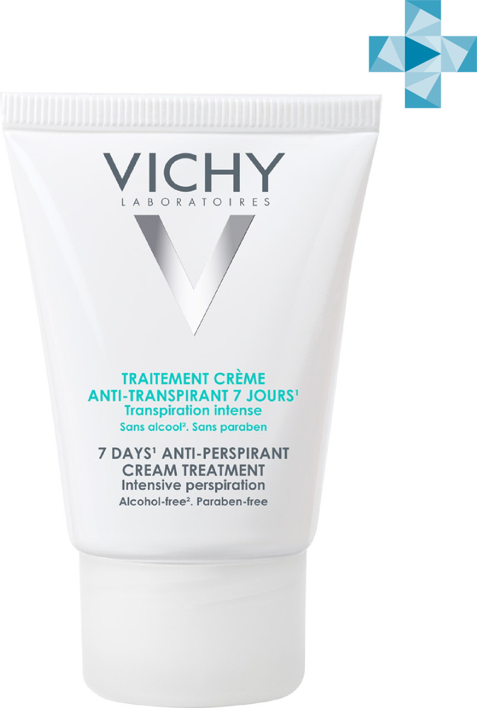 Vichy VICHI 7 дней регулирующий избыточное потоотделение дезодорант-антиперспирант унисекс 30 мл
