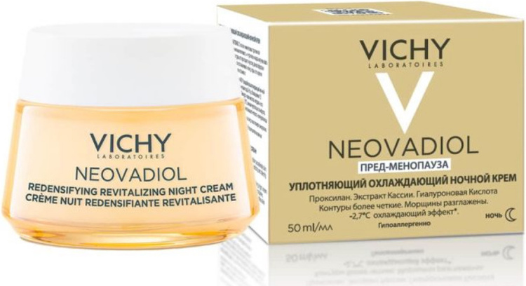 Vichy VICHI Уплотняющий ночной крем охлаждающий  Neovadiol ПРЕД-МЕНОПАУЗА 50 мл